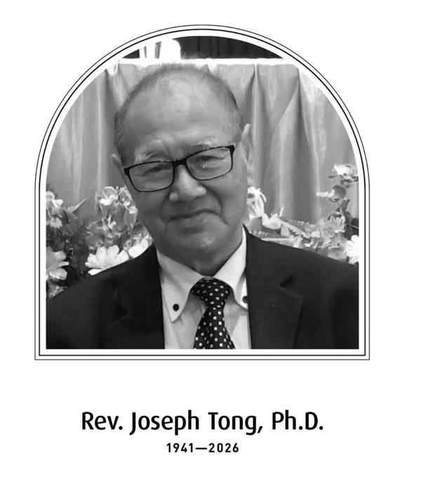 像天空的鸽子｜悼念唐崇怀牧师：深耕华人教会神学教育的拓荒者